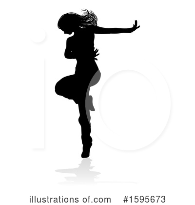 Royalty-Free (RF) Dancer Clipart Illustration by AtStockIllustration - Stock Sample #1595673
