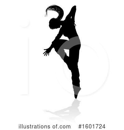 Royalty-Free (RF) Dancer Clipart Illustration by AtStockIllustration - Stock Sample #1601724