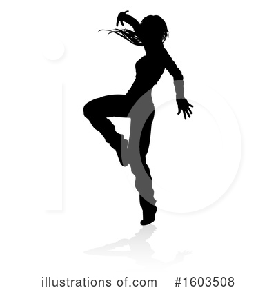 Royalty-Free (RF) Dancer Clipart Illustration by AtStockIllustration - Stock Sample #1603508