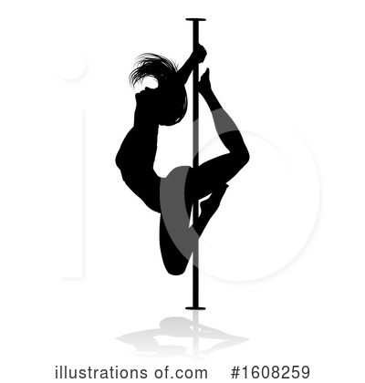 Royalty-Free (RF) Dancer Clipart Illustration by AtStockIllustration - Stock Sample #1608259