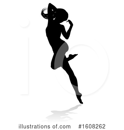 Royalty-Free (RF) Dancer Clipart Illustration by AtStockIllustration - Stock Sample #1608262
