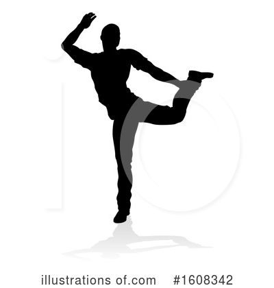 Royalty-Free (RF) Dancer Clipart Illustration by AtStockIllustration - Stock Sample #1608342