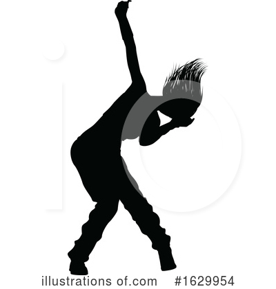 Royalty-Free (RF) Dancer Clipart Illustration by AtStockIllustration - Stock Sample #1629954