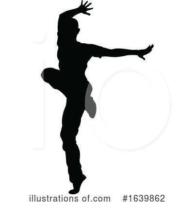 Royalty-Free (RF) Dancer Clipart Illustration by AtStockIllustration - Stock Sample #1639862