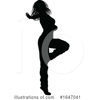 Royalty-Free (RF) Dancer Clipart Illustration by AtStockIllustration - Stock Sample #1647041
