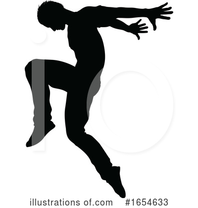 Royalty-Free (RF) Dancer Clipart Illustration by AtStockIllustration - Stock Sample #1654633