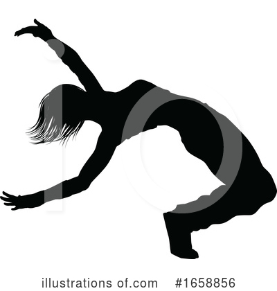 Royalty-Free (RF) Dancer Clipart Illustration by AtStockIllustration - Stock Sample #1658856