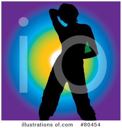 Royalty-Free (RF) Dancer Clipart Illustration by Pams Clipart - Stock Sample #80454