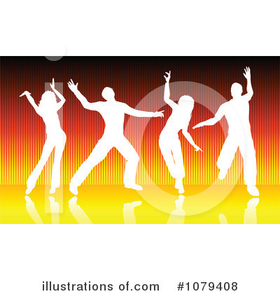 Royalty-Free (RF) Dancers Clipart Illustration by KJ Pargeter - Stock Sample #1079408