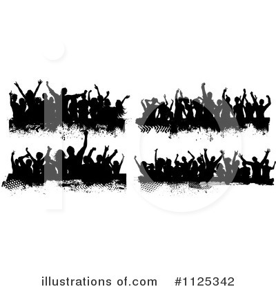 Royalty-Free (RF) Dancers Clipart Illustration by KJ Pargeter - Stock Sample #1125342