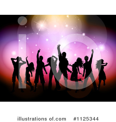 Royalty-Free (RF) Dancers Clipart Illustration by KJ Pargeter - Stock Sample #1125344
