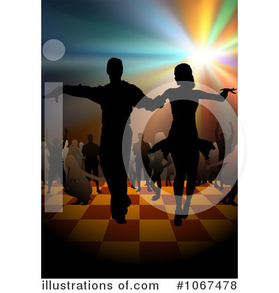 Royalty-Free (RF) Dancing Clipart Illustration by dero - Stock Sample #1067478
