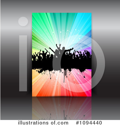 Royalty-Free (RF) Dancing Clipart Illustration by KJ Pargeter - Stock Sample #1094440