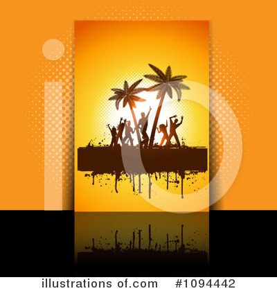 Royalty-Free (RF) Dancing Clipart Illustration by KJ Pargeter - Stock Sample #1094442