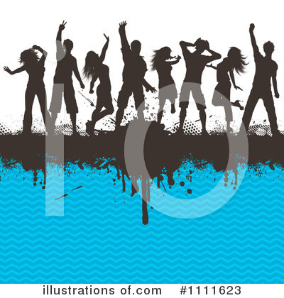 Royalty-Free (RF) Dancing Clipart Illustration by KJ Pargeter - Stock Sample #1111623
