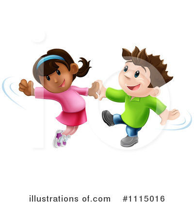 Dancing Clipart #1115016 by AtStockIllustration