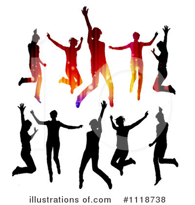 Royalty-Free (RF) Dancing Clipart Illustration by merlinul - Stock Sample #1118738
