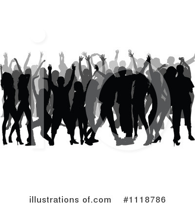 Royalty-Free (RF) Dancing Clipart Illustration by dero - Stock Sample #1118786
