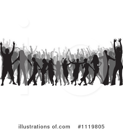 Royalty-Free (RF) Dancing Clipart Illustration by dero - Stock Sample #1119805