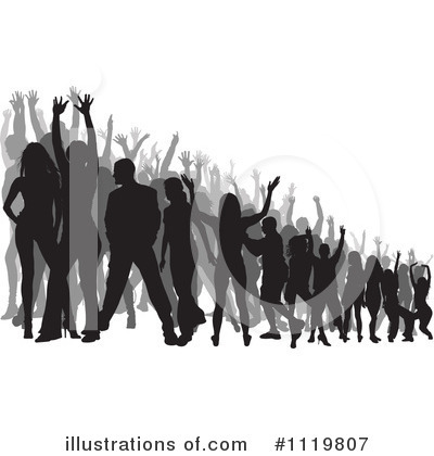 Royalty-Free (RF) Dancing Clipart Illustration by dero - Stock Sample #1119807