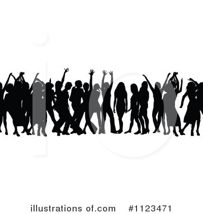 Royalty-Free (RF) Dancing Clipart Illustration by dero - Stock Sample #1123471