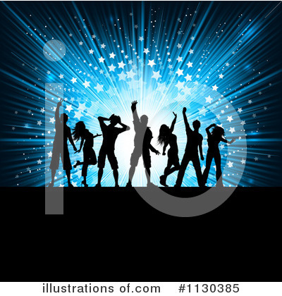 Royalty-Free (RF) Dancing Clipart Illustration by KJ Pargeter - Stock Sample #1130385