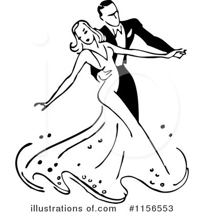 Royalty-Free (RF) Dancing Clipart Illustration by BestVector - Stock Sample #1156553