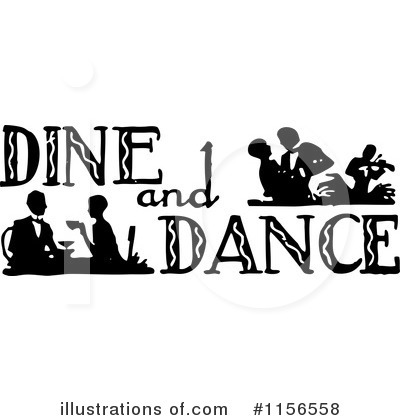 Royalty-Free (RF) Dancing Clipart Illustration by BestVector - Stock Sample #1156558