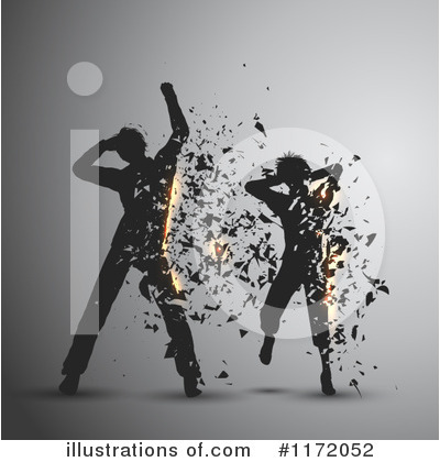 Royalty-Free (RF) Dancing Clipart Illustration by KJ Pargeter - Stock Sample #1172052