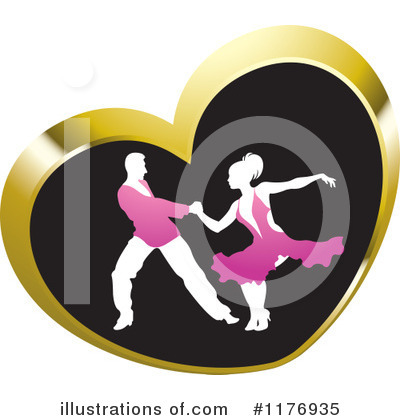 Royalty-Free (RF) Dancing Clipart Illustration by Lal Perera - Stock Sample #1176935