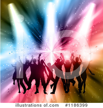 Royalty-Free (RF) Dancing Clipart Illustration by KJ Pargeter - Stock Sample #1186399