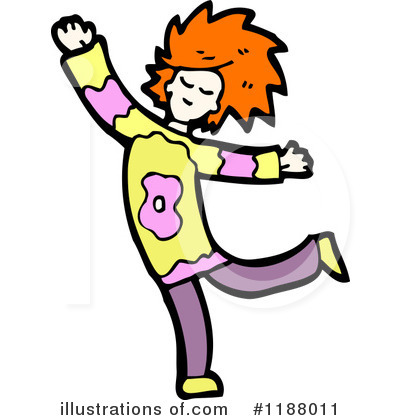 Royalty-Free (RF) Dancing Clipart Illustration by lineartestpilot - Stock Sample #1188011