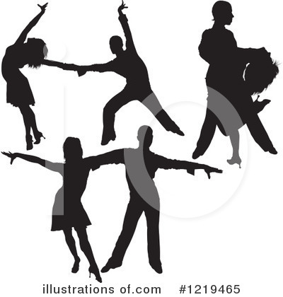 Royalty-Free (RF) Dancing Clipart Illustration by dero - Stock Sample #1219465