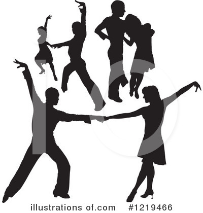 Royalty-Free (RF) Dancing Clipart Illustration by dero - Stock Sample #1219466