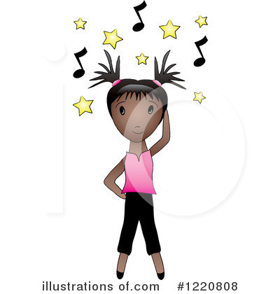Royalty-Free (RF) Dancing Clipart Illustration by Pams Clipart - Stock Sample #1220808