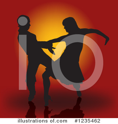 Royalty-Free (RF) Dancing Clipart Illustration by dero - Stock Sample #1235462