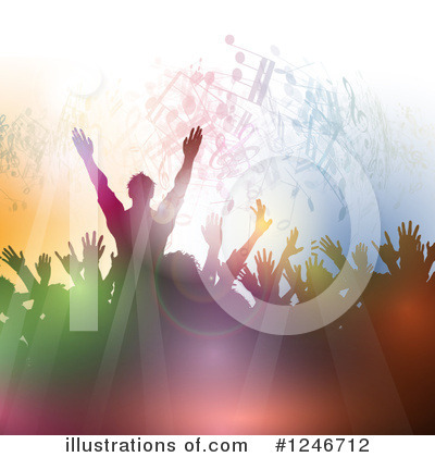 Royalty-Free (RF) Dancing Clipart Illustration by KJ Pargeter - Stock Sample #1246712
