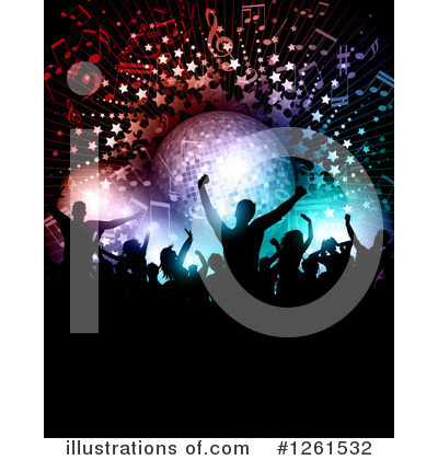 Royalty-Free (RF) Dancing Clipart Illustration by KJ Pargeter - Stock Sample #1261532