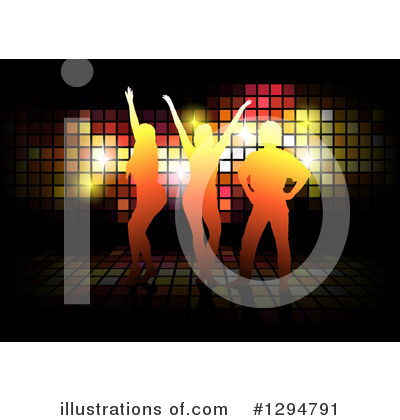Royalty-Free (RF) Dancing Clipart Illustration by dero - Stock Sample #1294791