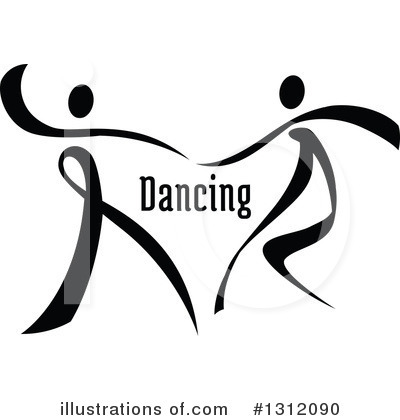 Royalty-Free (RF) Dancing Clipart Illustration by Vector Tradition SM - Stock Sample #1312090