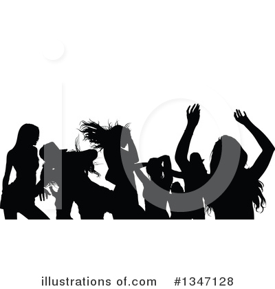 Royalty-Free (RF) Dancing Clipart Illustration by dero - Stock Sample #1347128