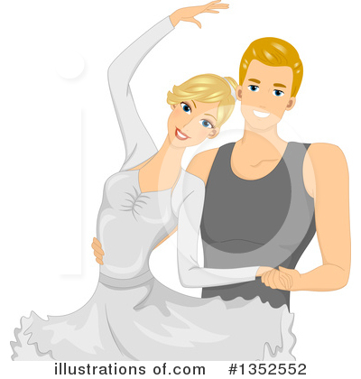 Ballerina Clipart #1352552 by BNP Design Studio