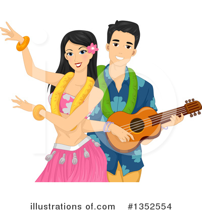 Hawaiian Clipart #1352554 by BNP Design Studio