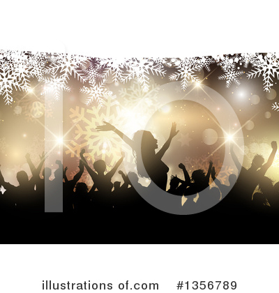 Royalty-Free (RF) Dancing Clipart Illustration by KJ Pargeter - Stock Sample #1356789