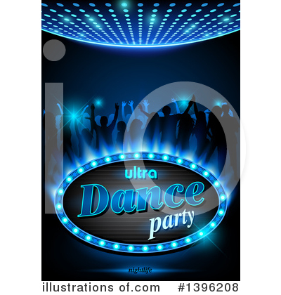 Royalty-Free (RF) Dancing Clipart Illustration by dero - Stock Sample #1396208