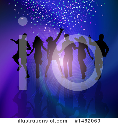 Royalty-Free (RF) Dancing Clipart Illustration by KJ Pargeter - Stock Sample #1462069