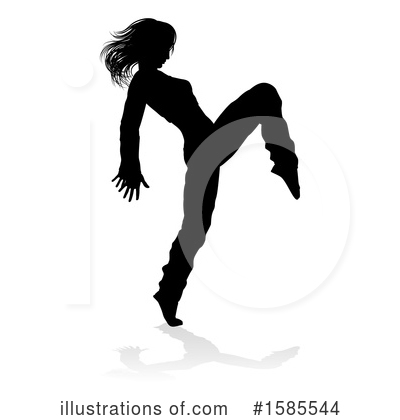Royalty-Free (RF) Dancing Clipart Illustration by AtStockIllustration - Stock Sample #1585544