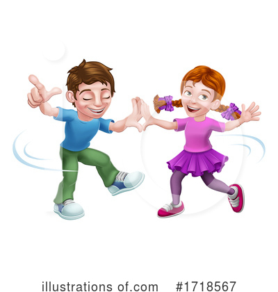 Royalty-Free (RF) Dancing Clipart Illustration by AtStockIllustration - Stock Sample #1718567