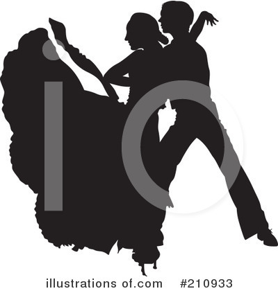 Silhouettes Clipart #210933 by dero