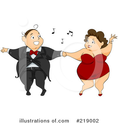 Royalty-Free (RF) Dancing Clipart Illustration by BNP Design Studio - Stock Sample #219002